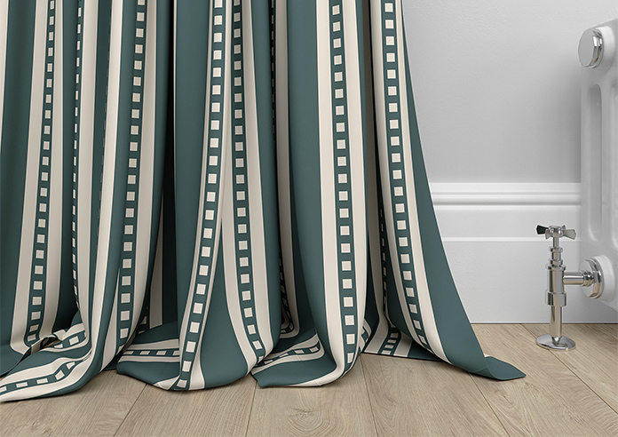 The British Stripe Co. Edgar, Teignbridge No.1 - Made to Measure Curtains - Image 6